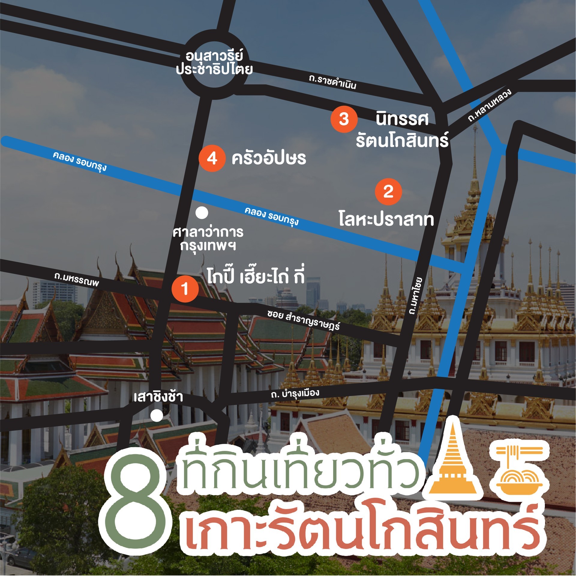ที่กินเที่ยวทั่วเกาะรัตนโกสินทร์