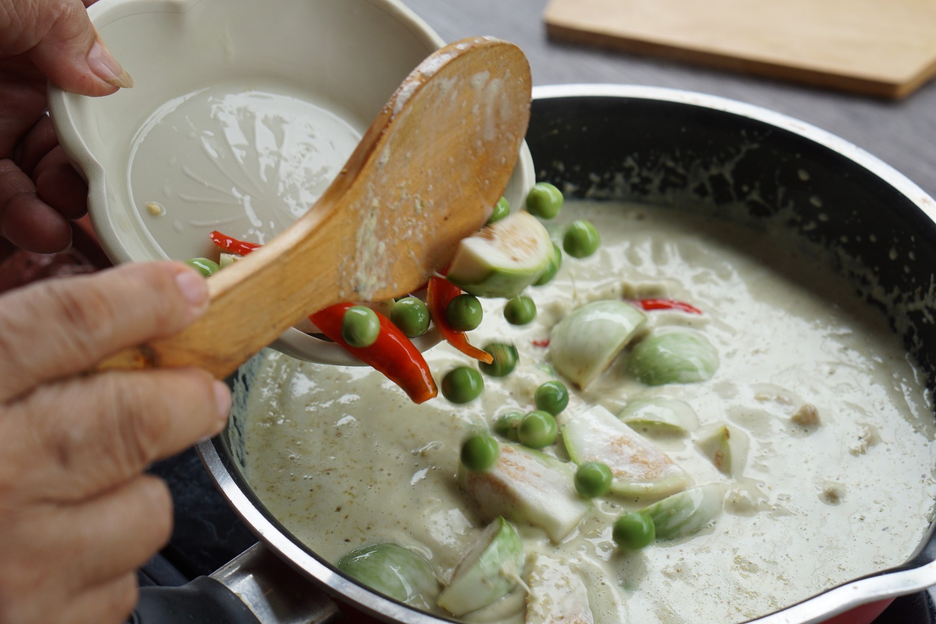วิธีทำเมนูแกงเขียวหวานอกไก่