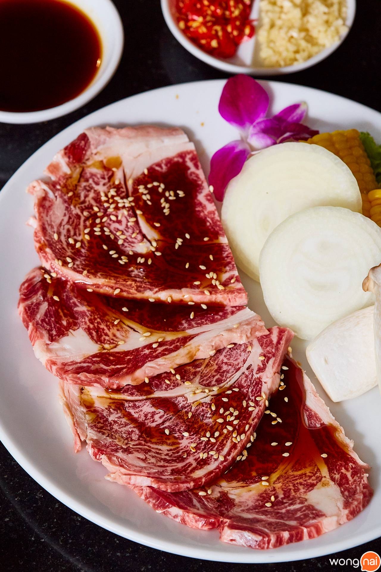 Toku Jyo Rosu ของร้าน Sushi Cyu