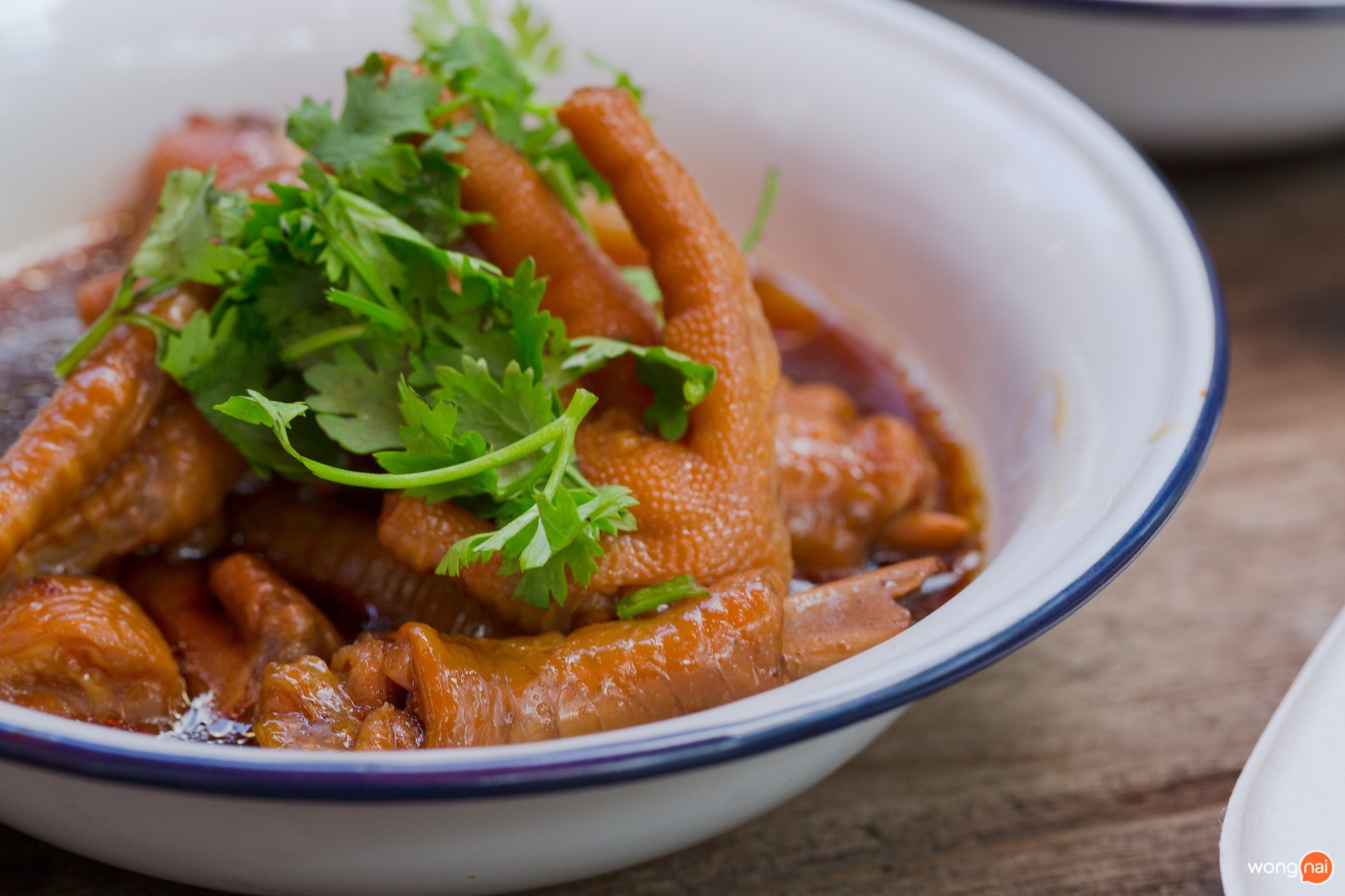 เมนู ต้มตีนไก่ ร้าน Food Stuck by ลคร
