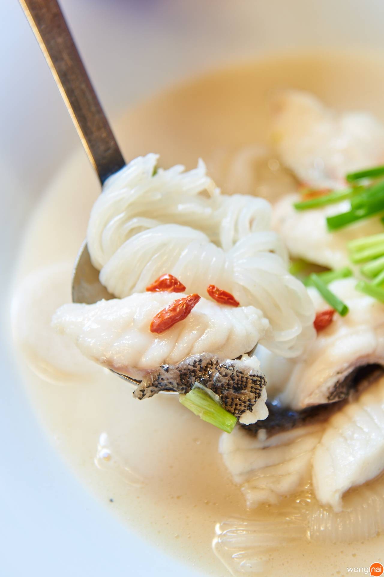 ซุปปลาเก๋าของร้าน Fei Ya