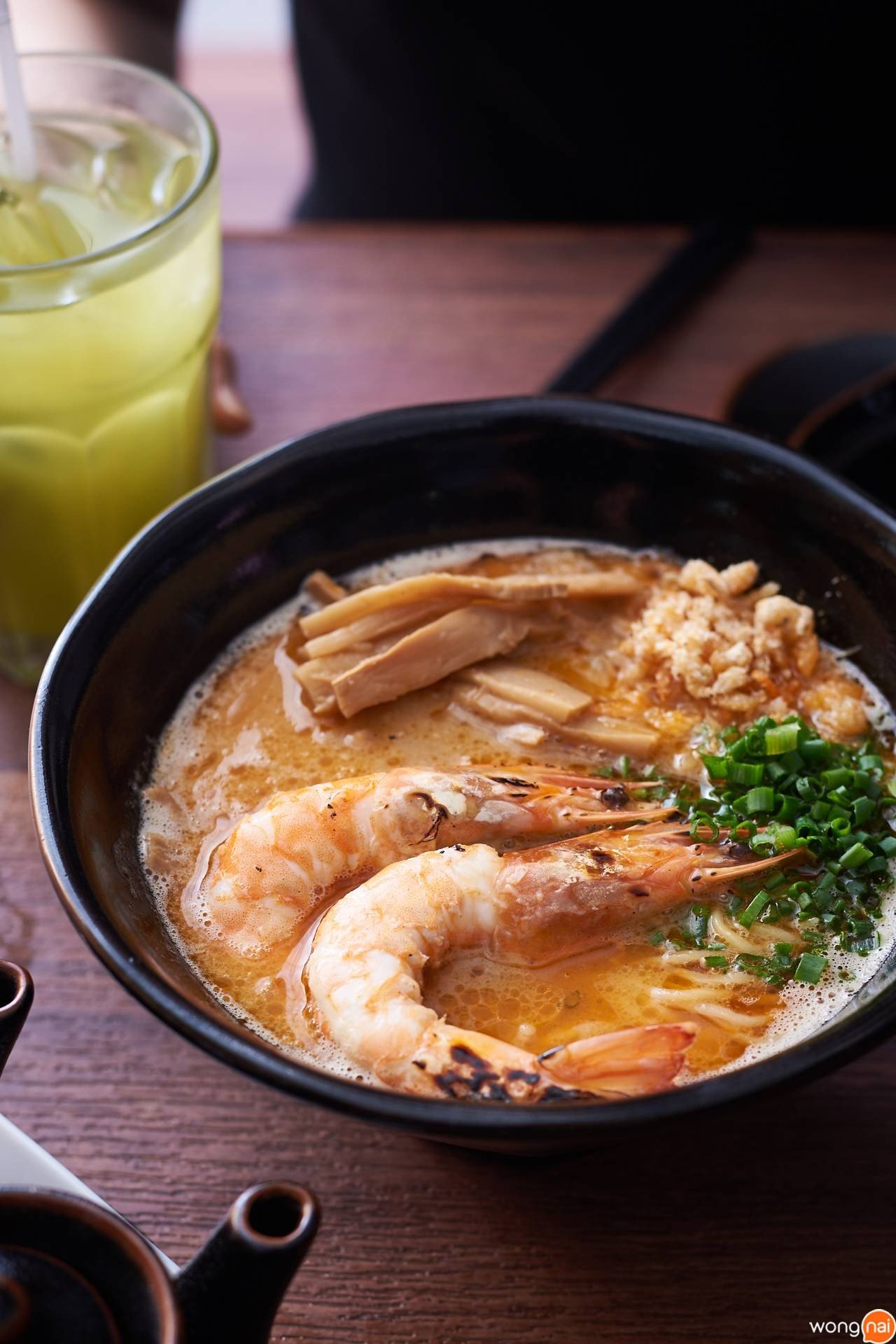 Shrimp Miso Ramen ของร้าน Tsukemen Jo