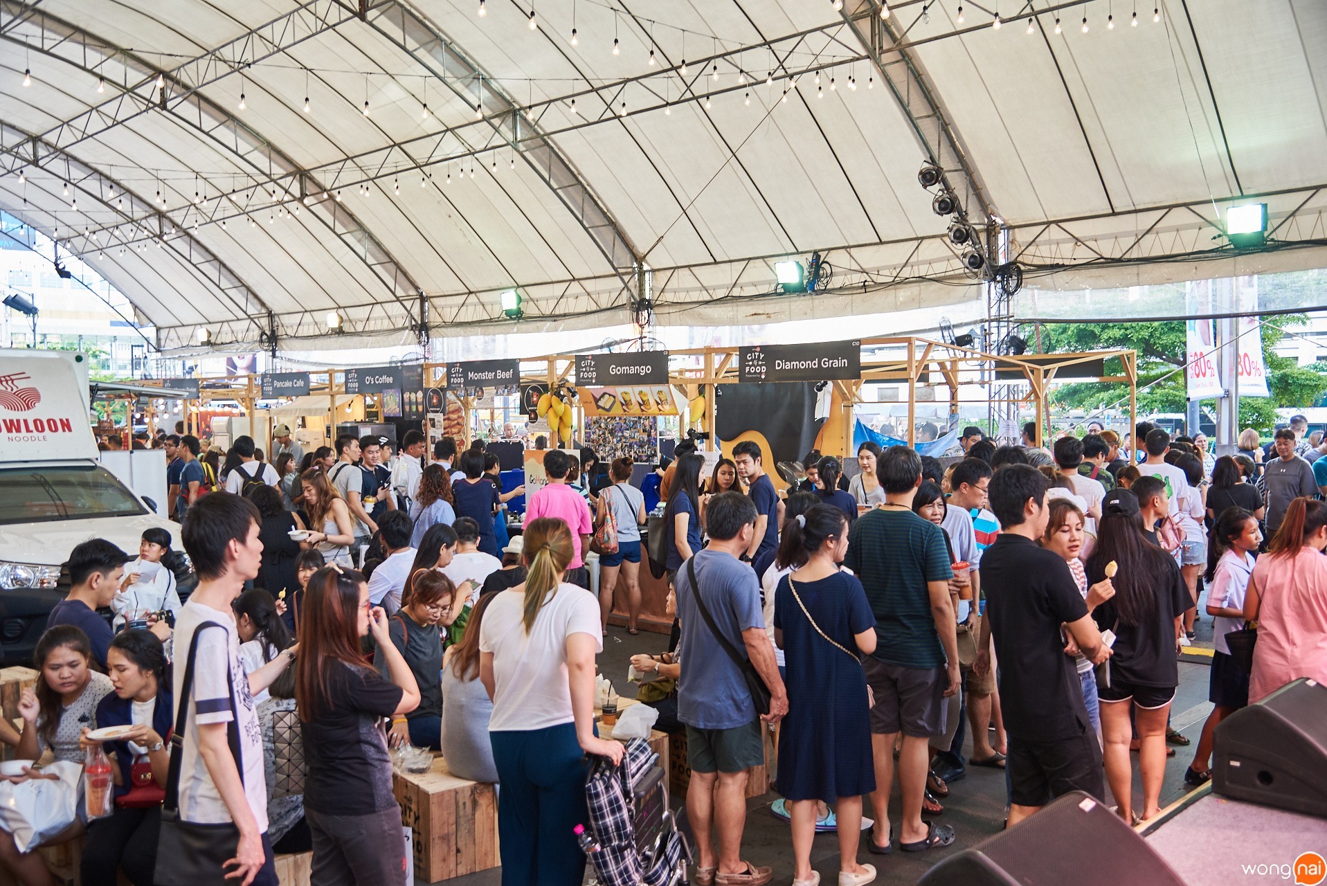 บรรยากาศงาน wongnai city of food