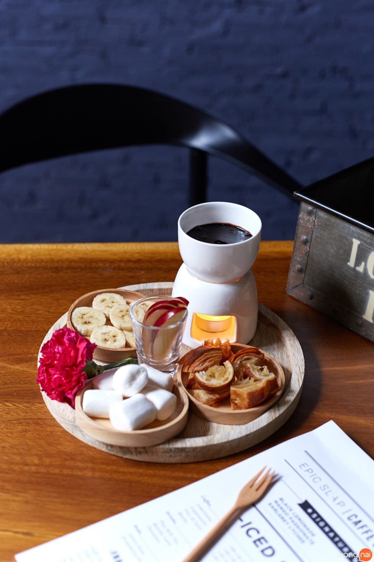 Chocolate S'mores fondue