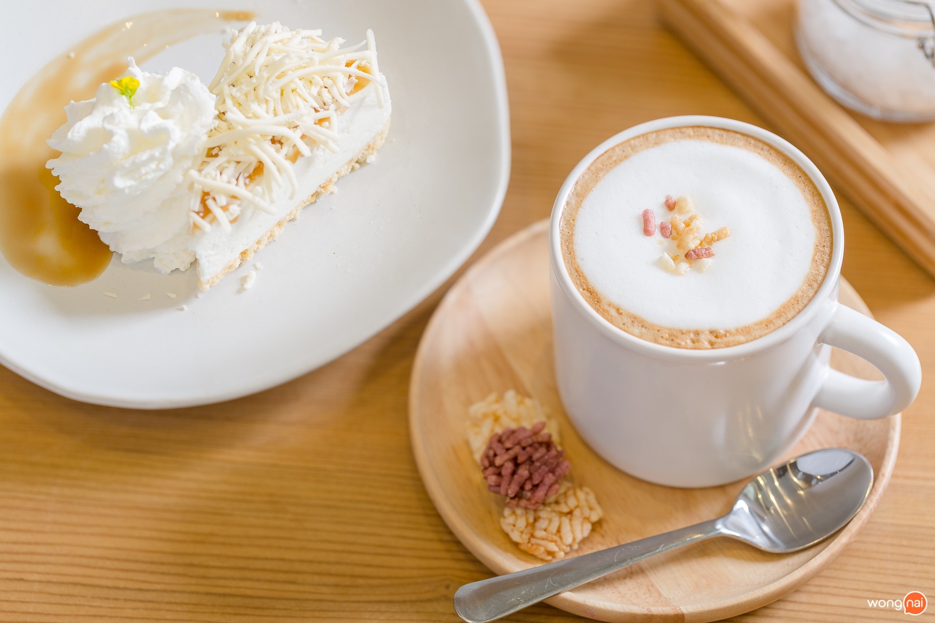 เมนู Kin Latte ร้าน Kin Cafe ลำปาง
