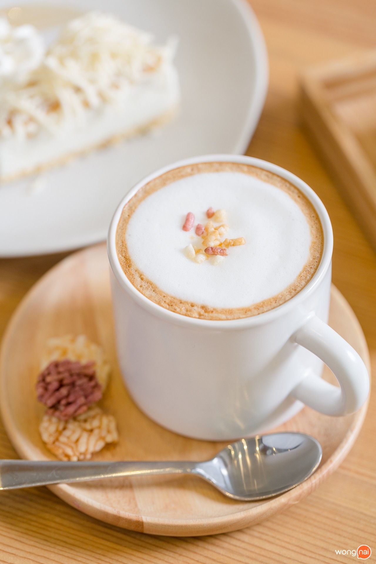 เมนู Kin Latte ร้าน Kin Cafe ลำปาง
