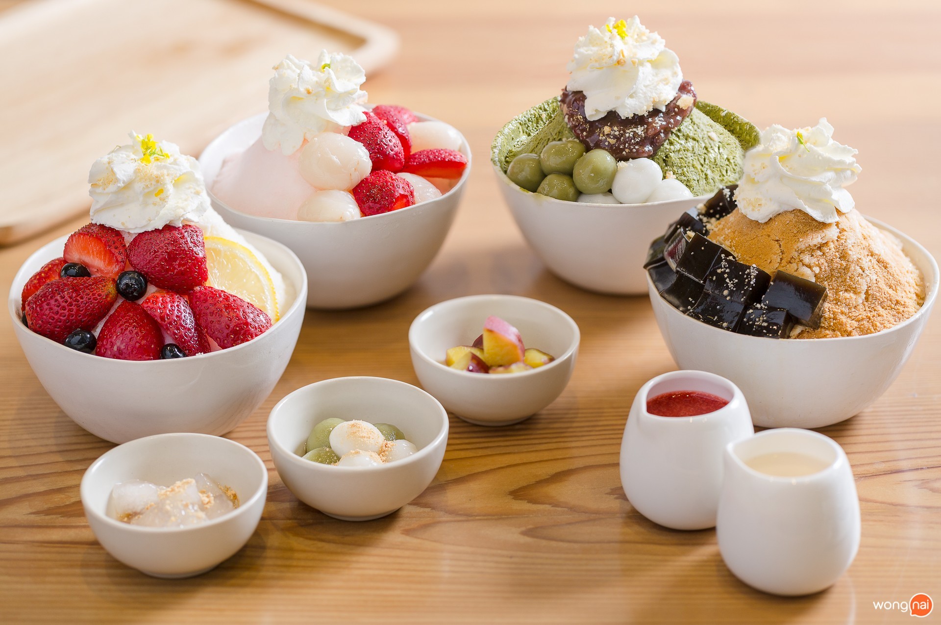 เมนู บิงซู ร้าน Kin Cafe ลำปาง