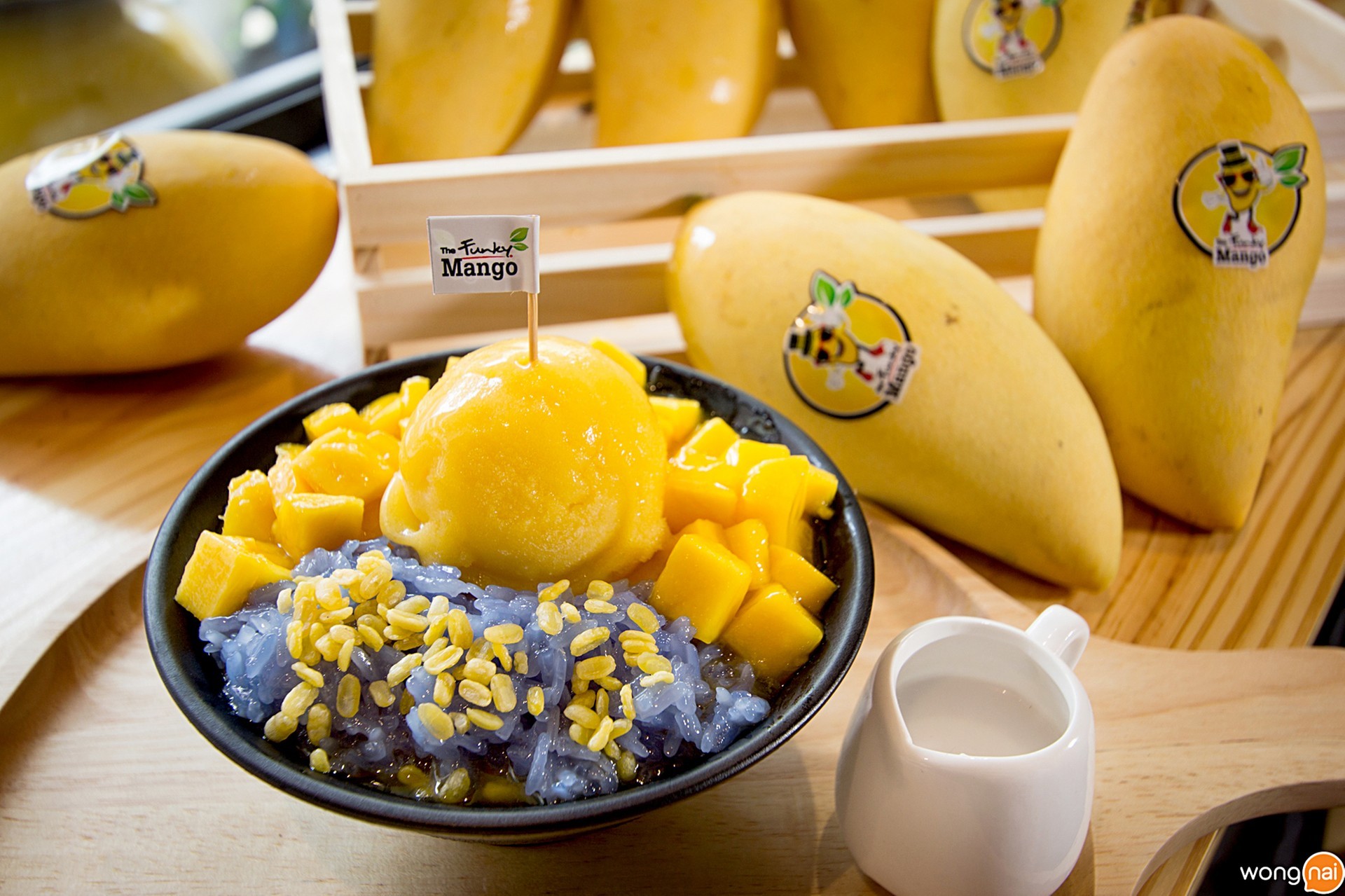 mango bowl ร้าน The Funky Mango หาดใหญ่