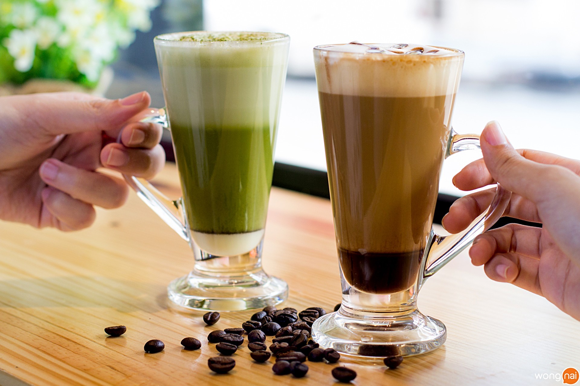 กาแฟร้อน-เย็น ร้าน The Funky Mango หาดใหญ่