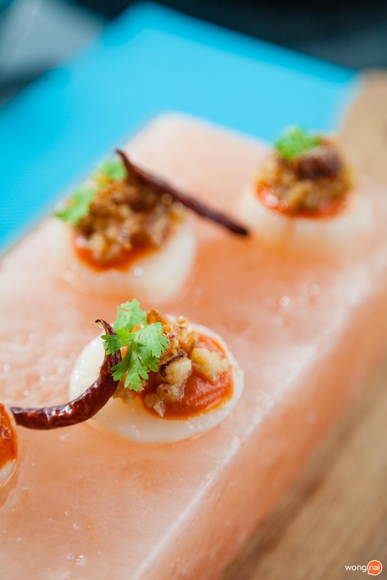 เมนู Cool Himalayan Salt Blocks ของร้าน “Twilight Sky” @The SiS KATA