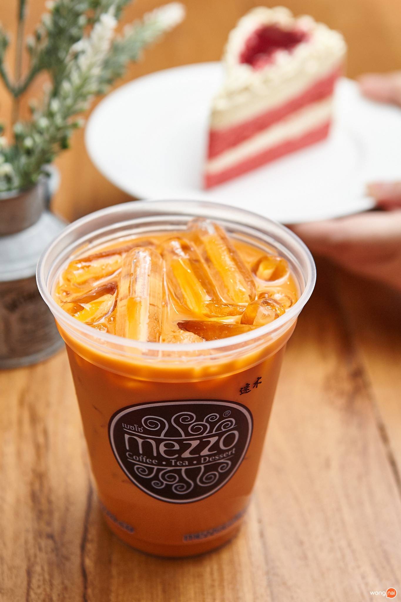 “Iced Thai Tea” ของร้าน Mezzo