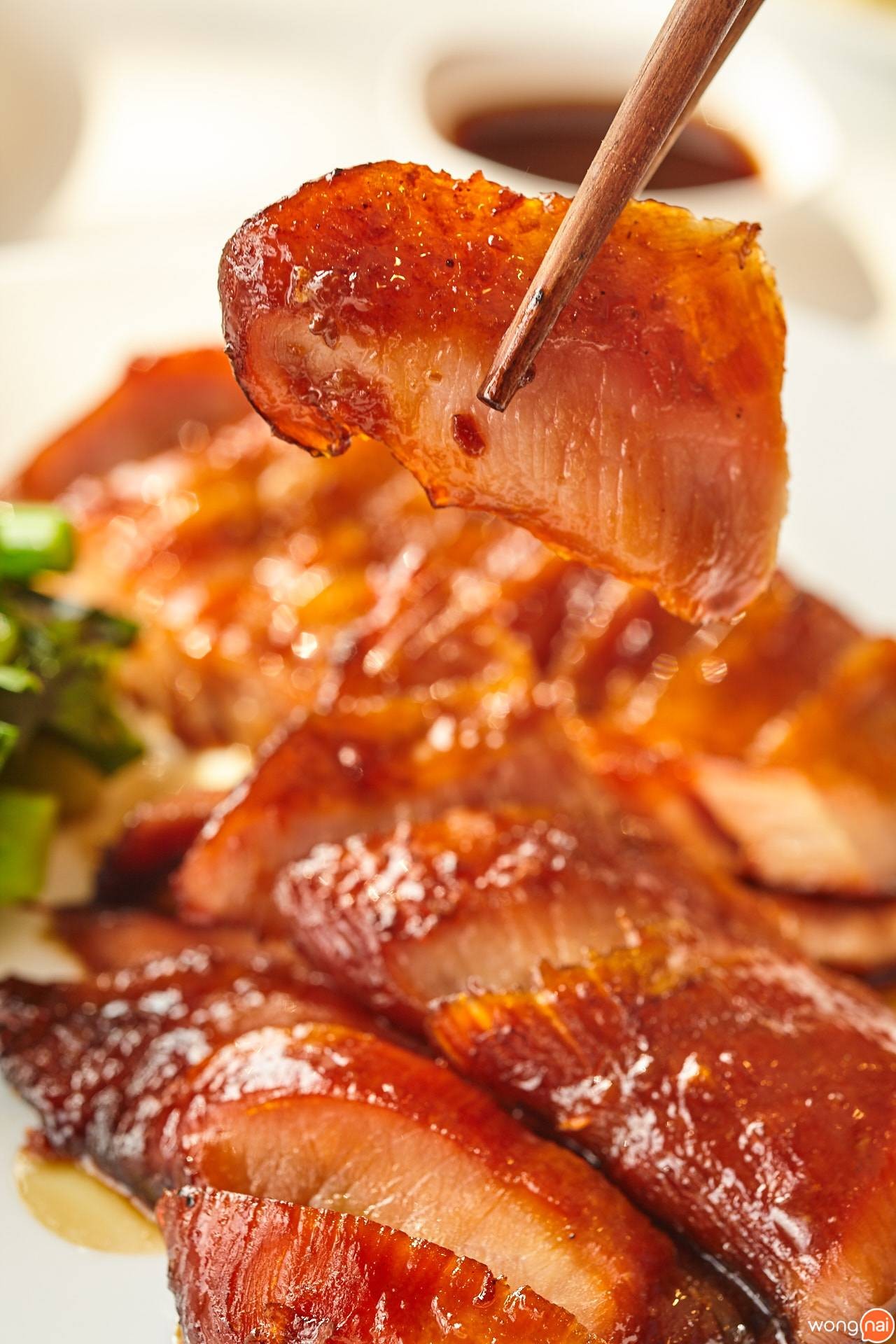 หมูแดง ร้าน Puilin Hongkong Food Style