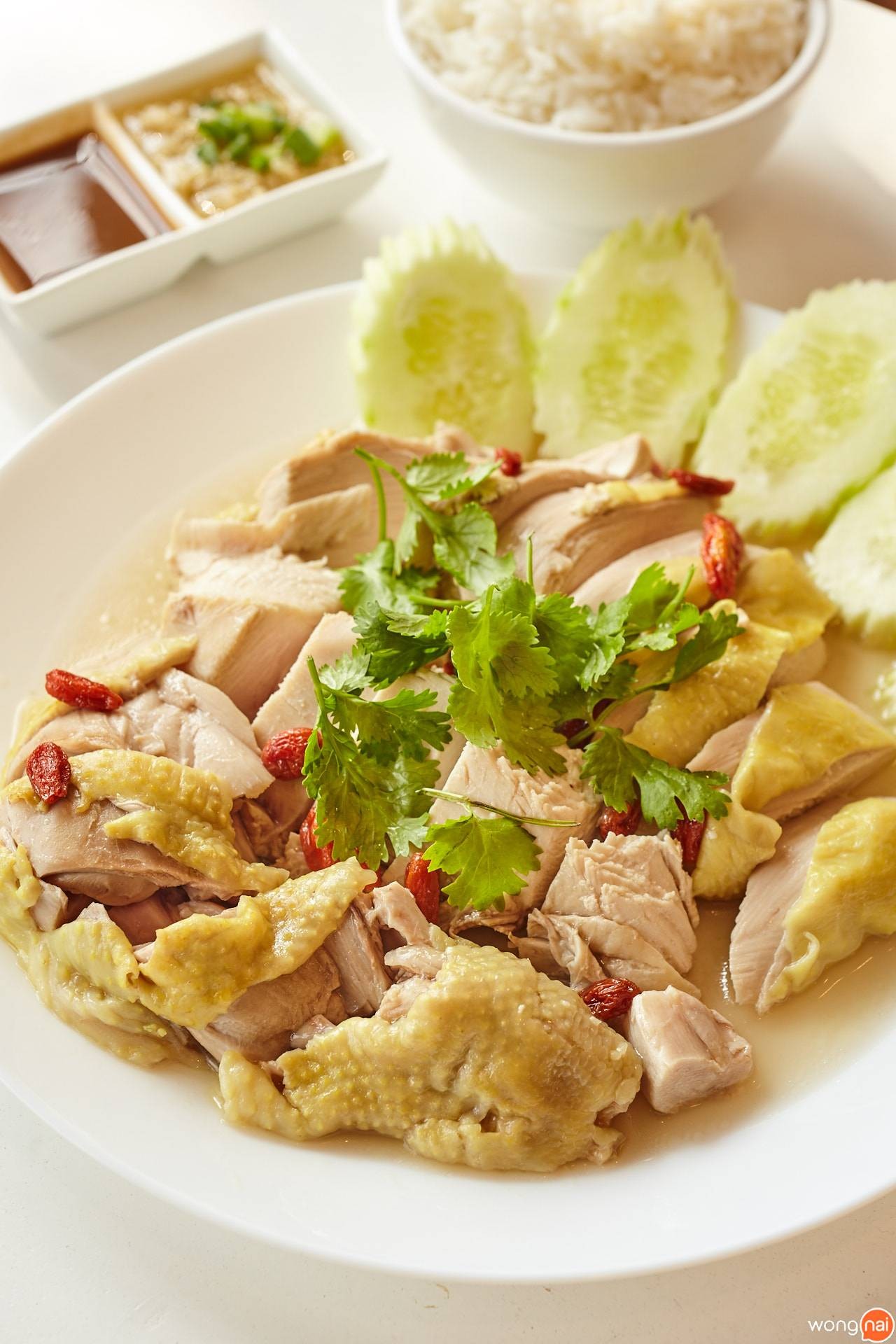 ไก่แช่เหล้า ร้าน Puilin Hongkong Food Style