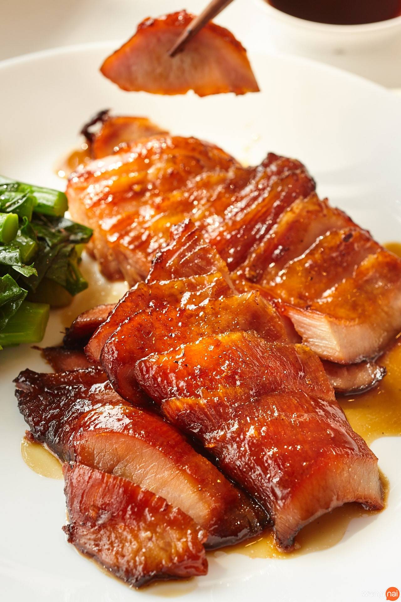 หมูแดง ร้าน Puilin Hongkong Food Style