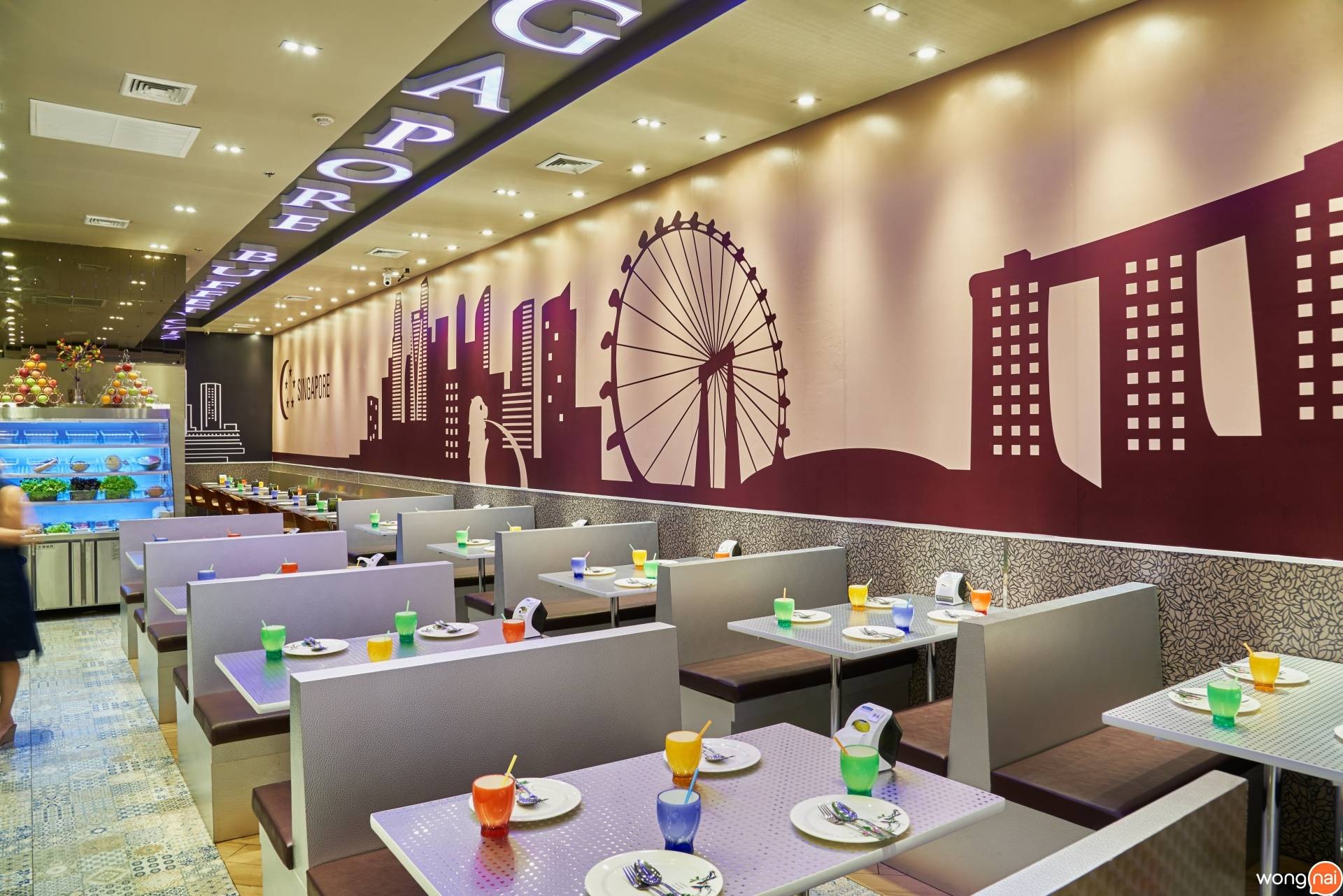 บรรยากาศร้าน Singapore Buffet by HokDee