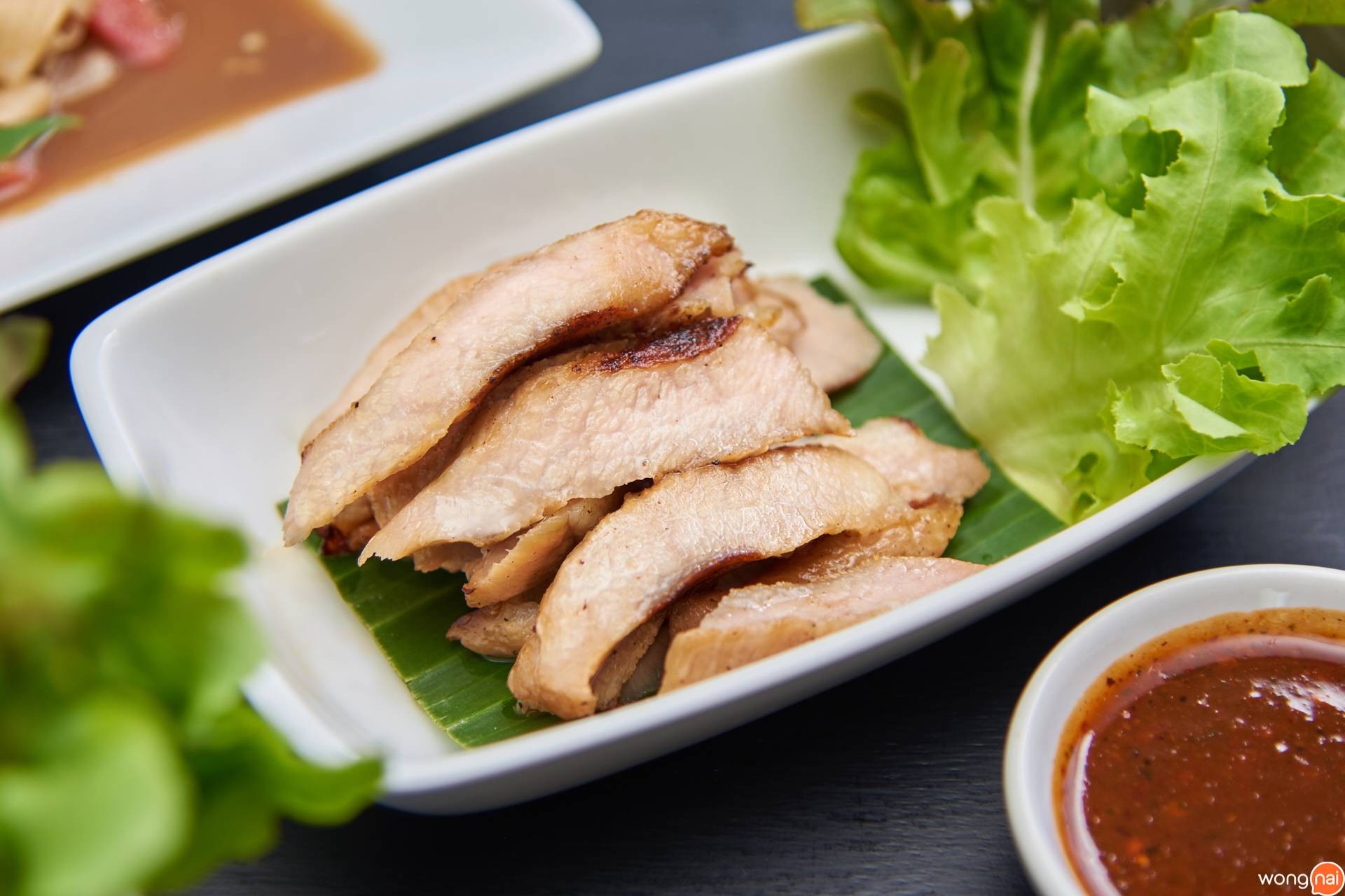 คอหมูย่าง บ้านส้มตำ