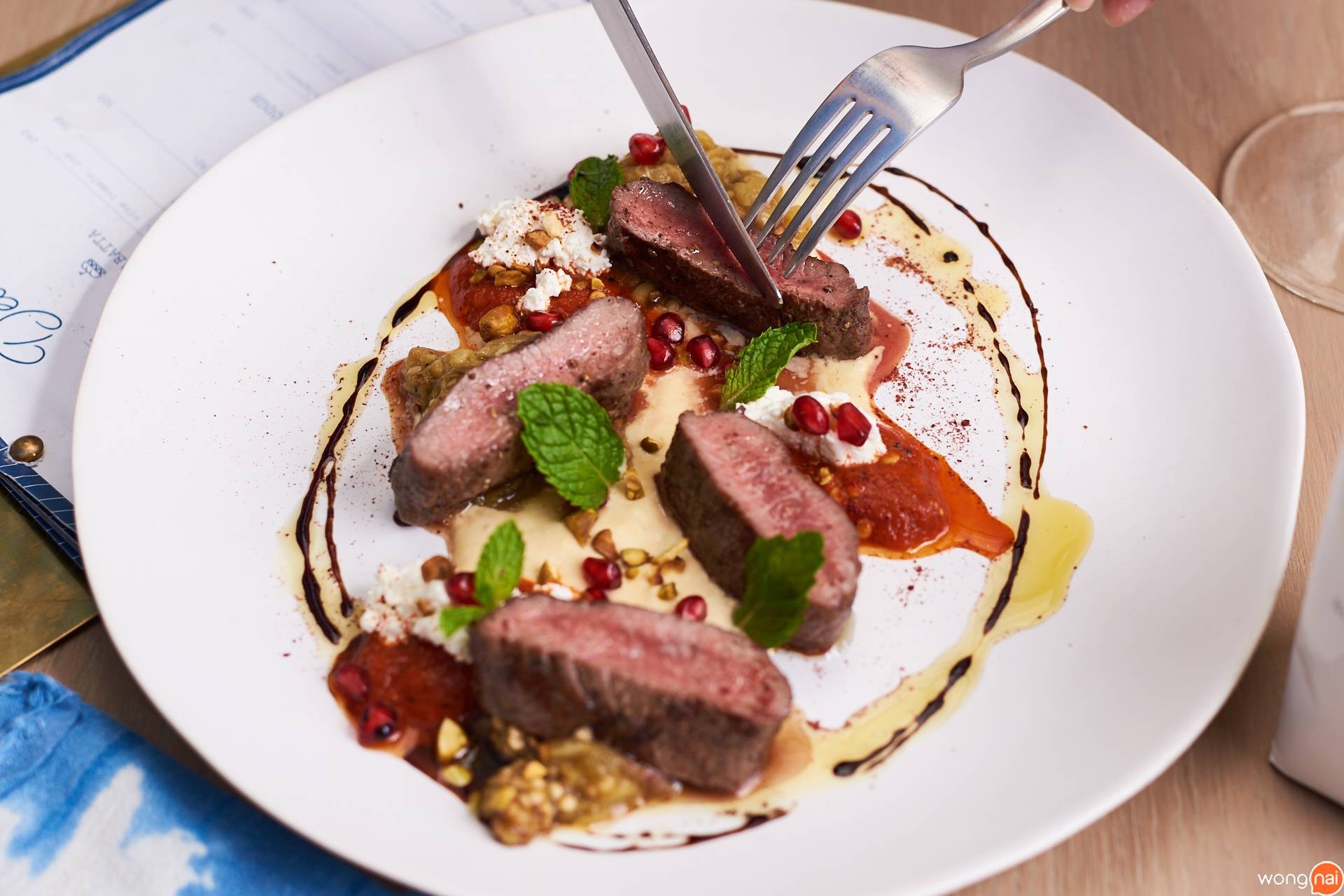 เมนู “Lamb Loin” ของ "SIWILAI CITY CLUB"