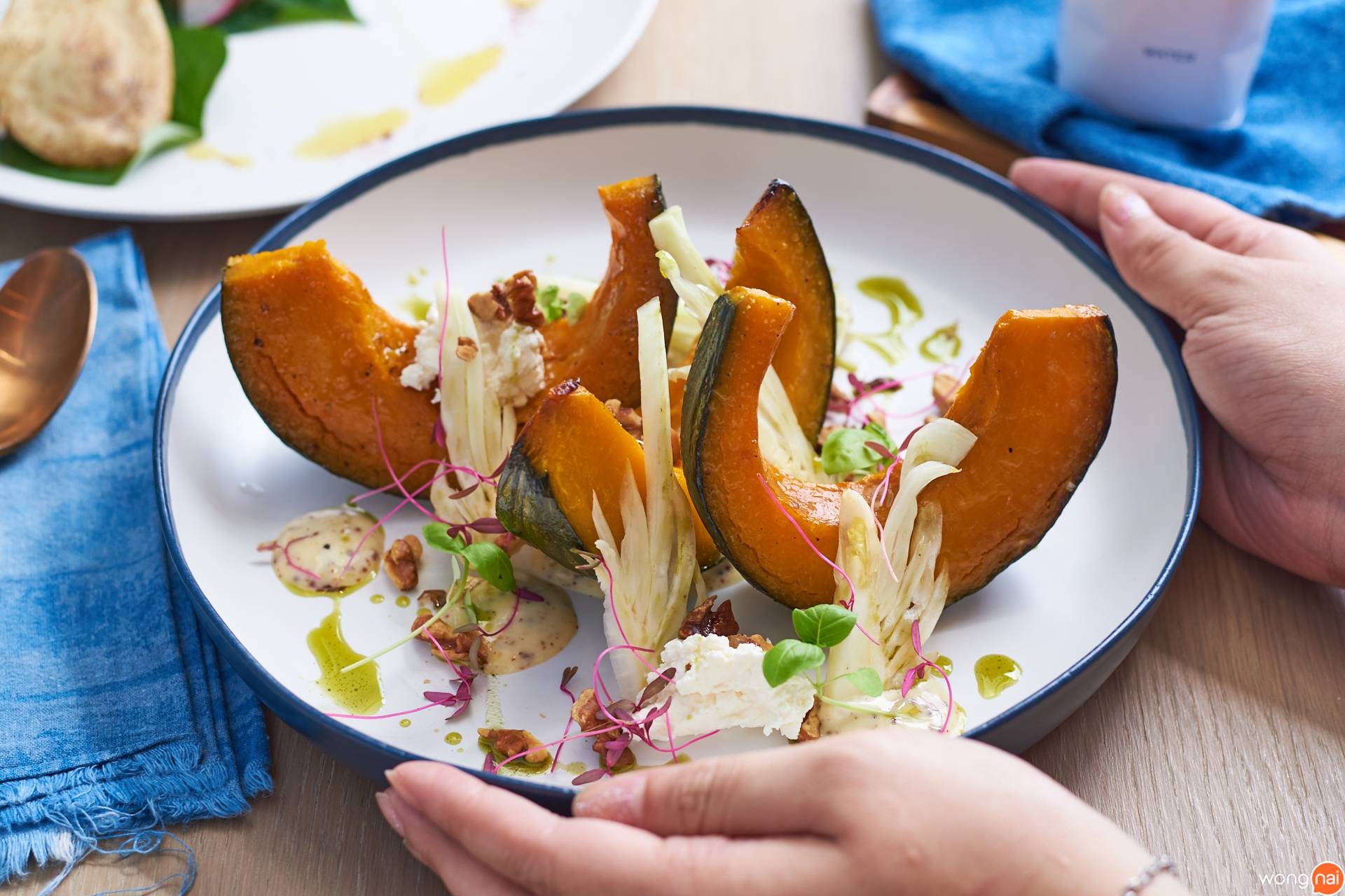 เมนู “Roast pumpkin” ของ "SIWILAI CITY CLUB"