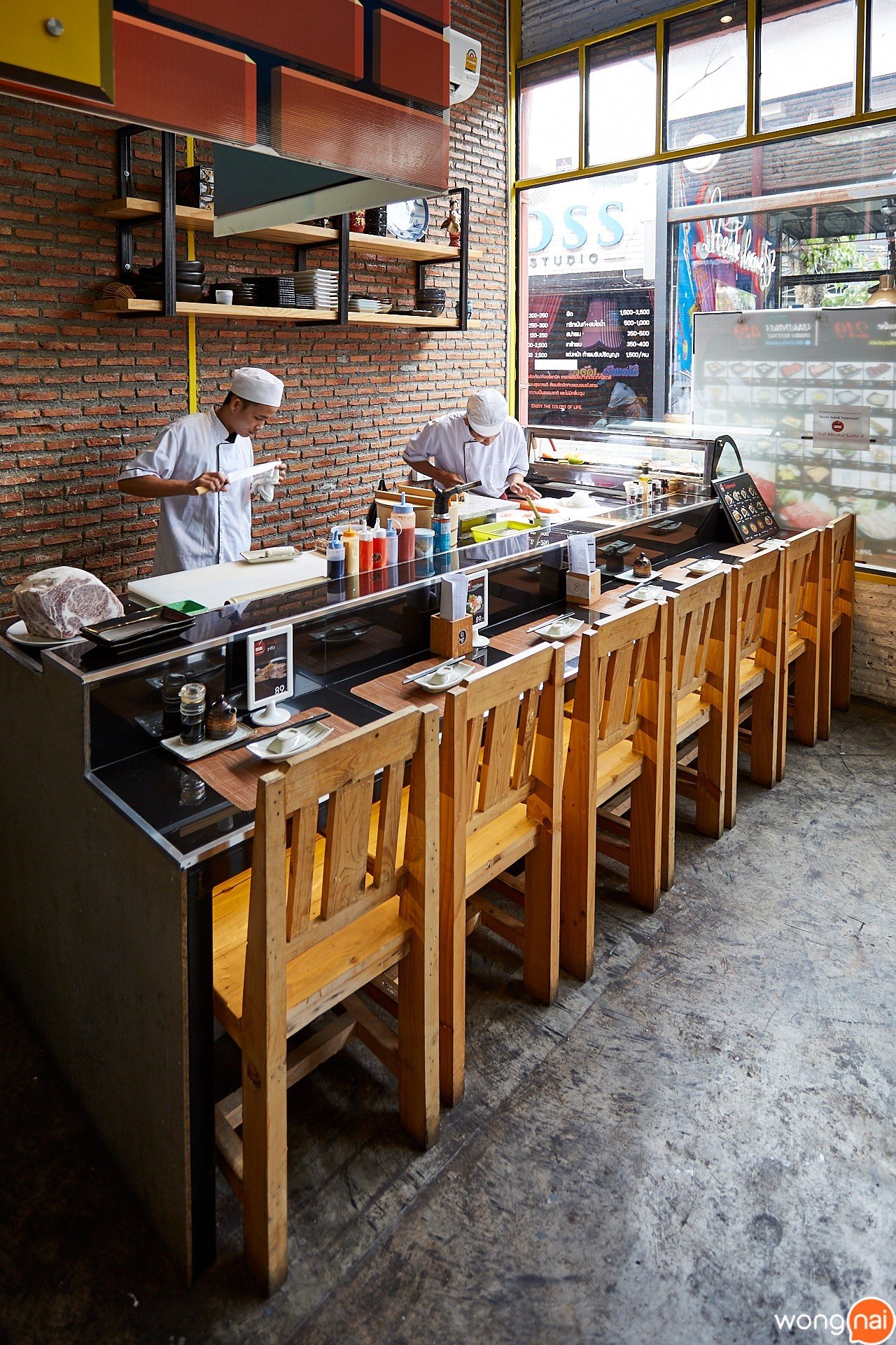 บรรยากาศร้าน Box 35 Nabe & Teppanyaki