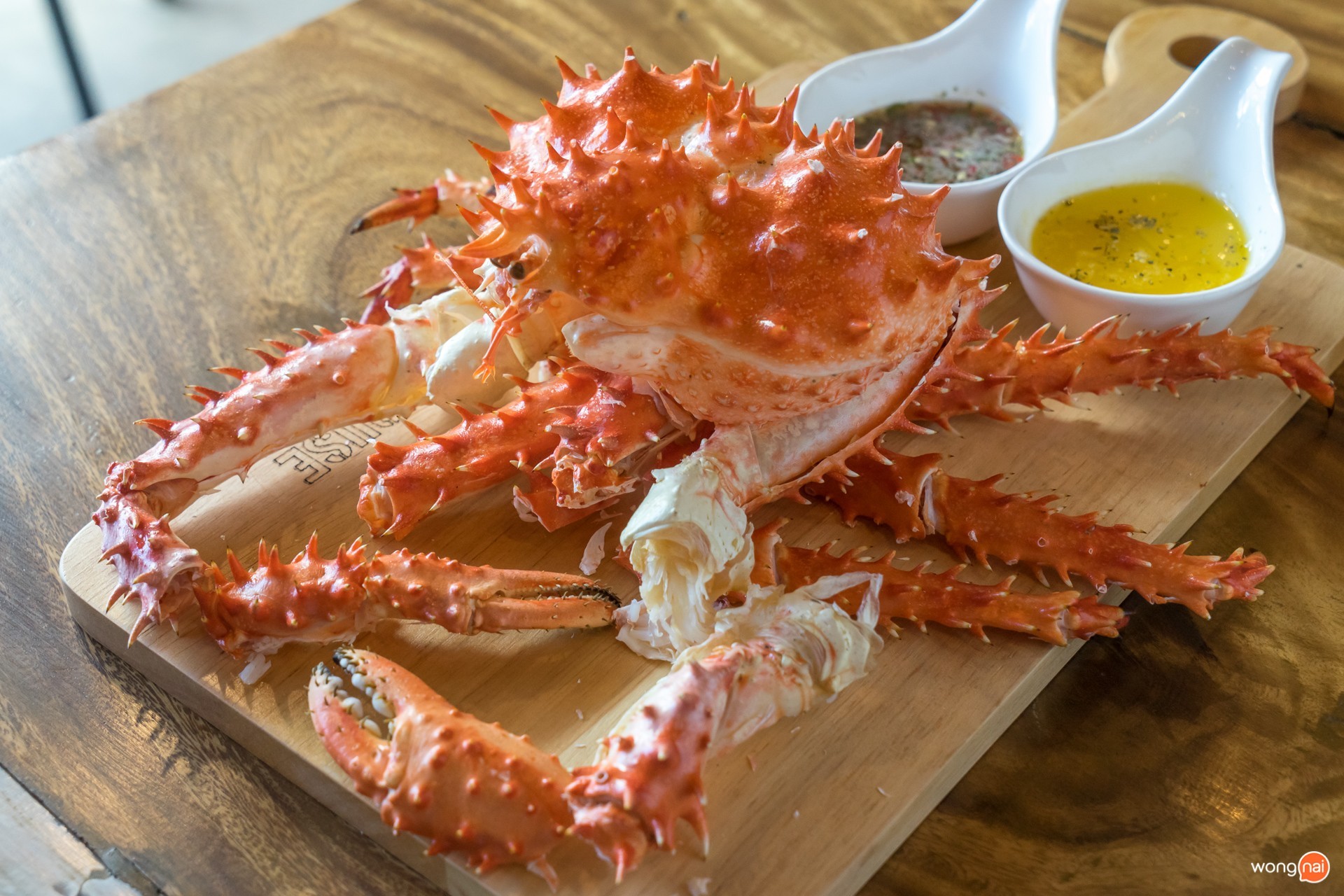เมนู อลาสก้าคิงแครบ ร้าน 9 Pints The Gastro House นครสวรรค์