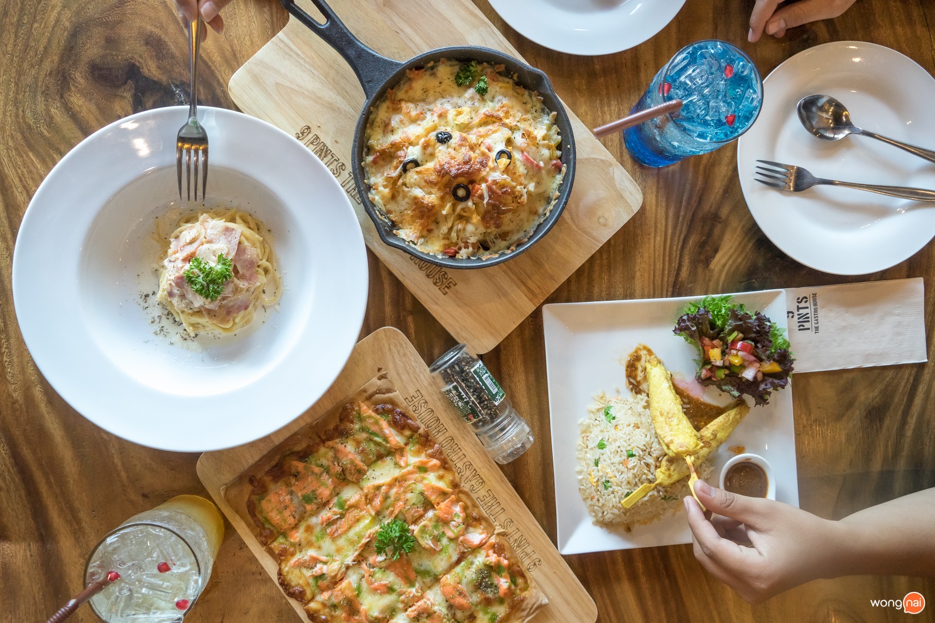 เมนูอาหาร ร้าน 9 Pints The Gastro House นครสวรรค์