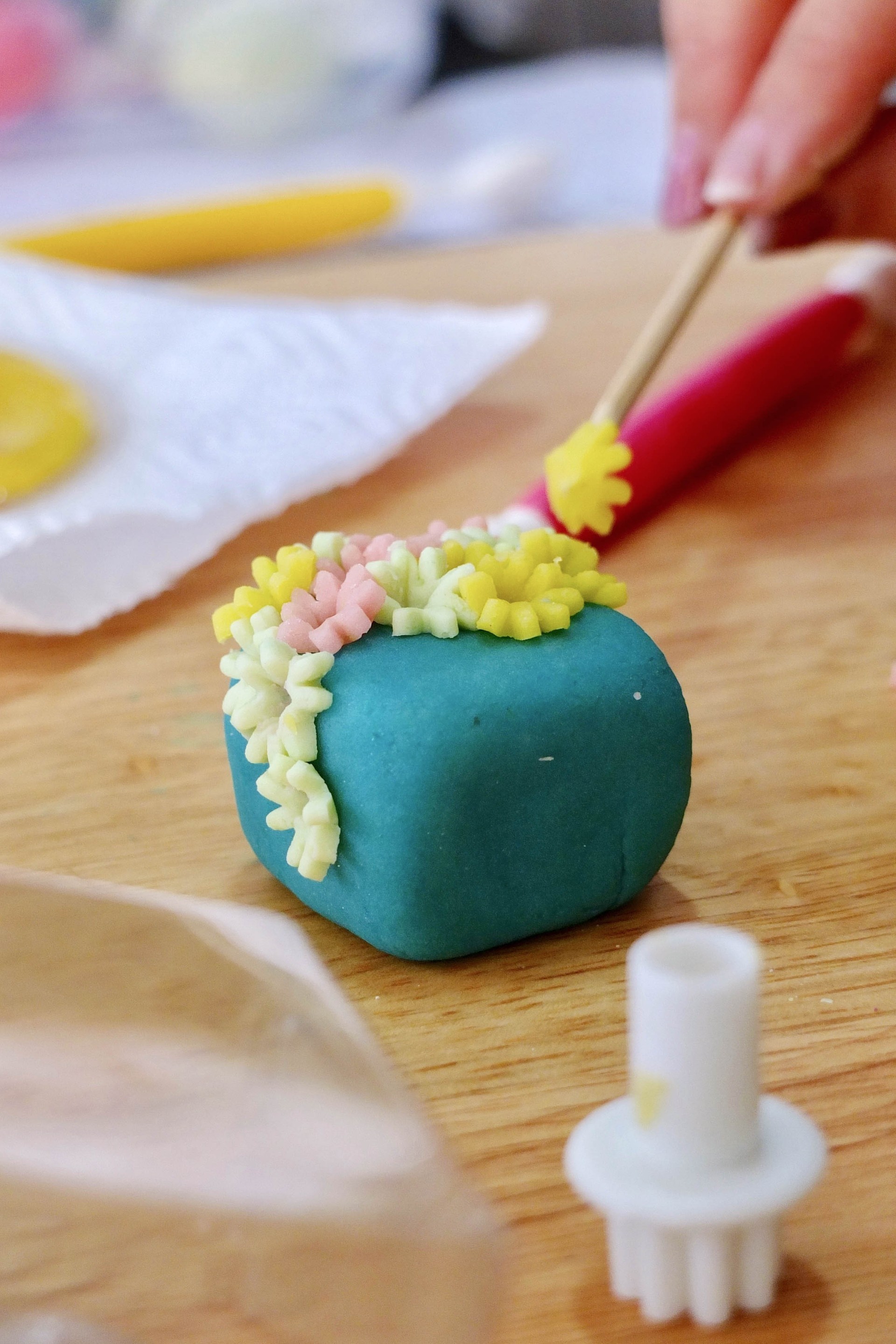 เวิร์กช็อป Wagashi: Nerikiri ของ Play Plearn