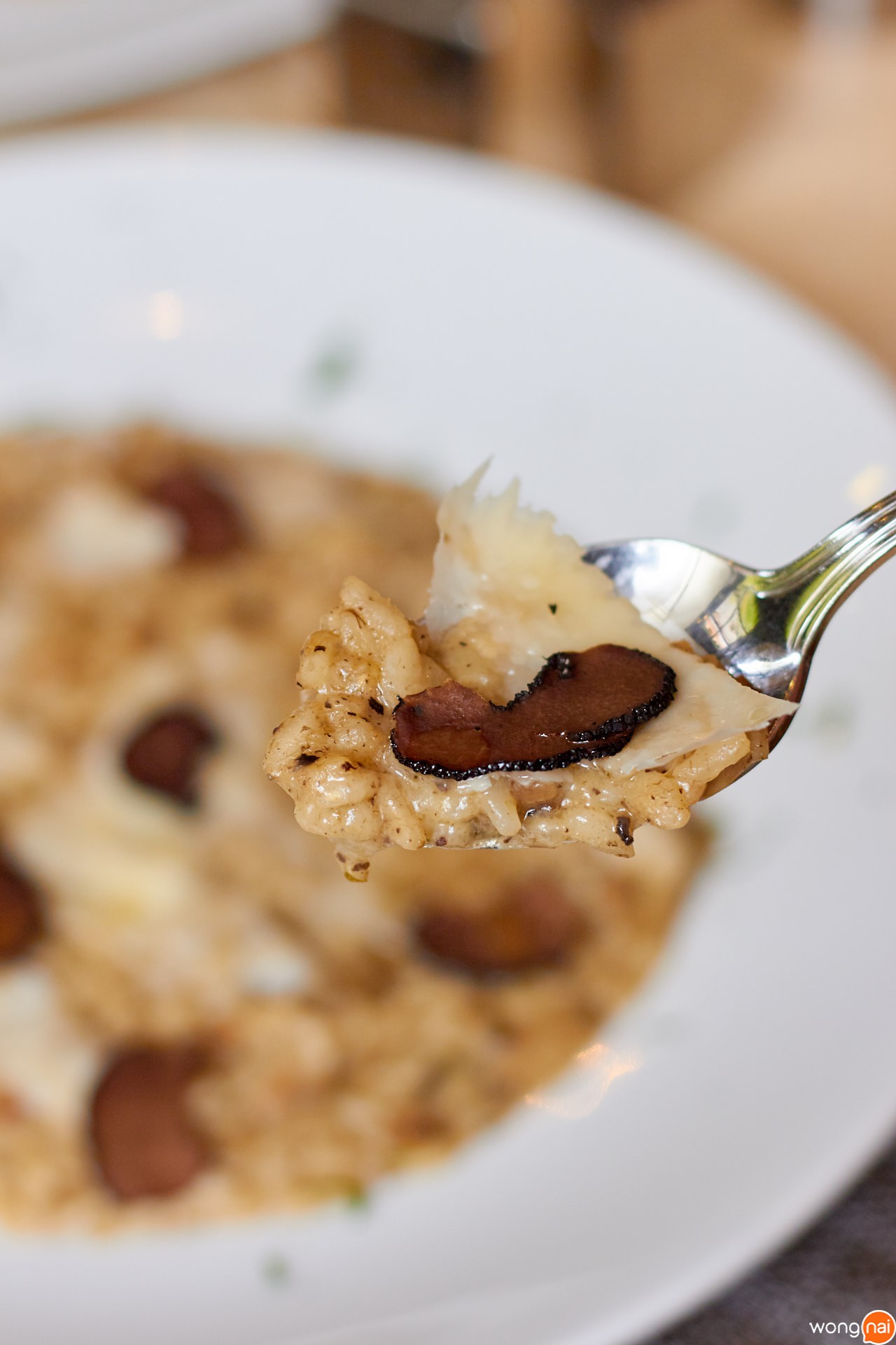 Risotto with Porcini Mushroom and Truffle ของร้าน No.43 Italian Bistro