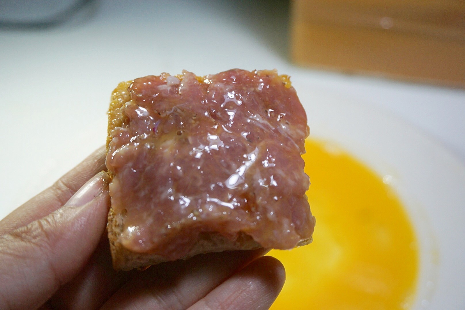 วิธีทำ ขนมปังหน้าหมู
