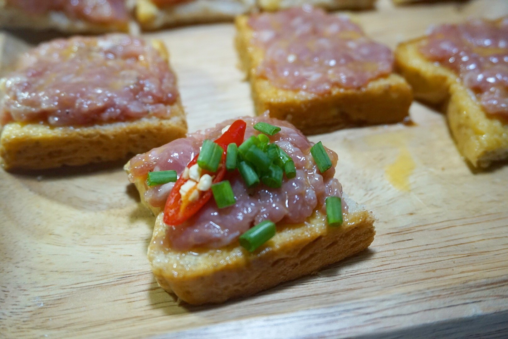 วิธีทำ ขนมปังหน้าหมู