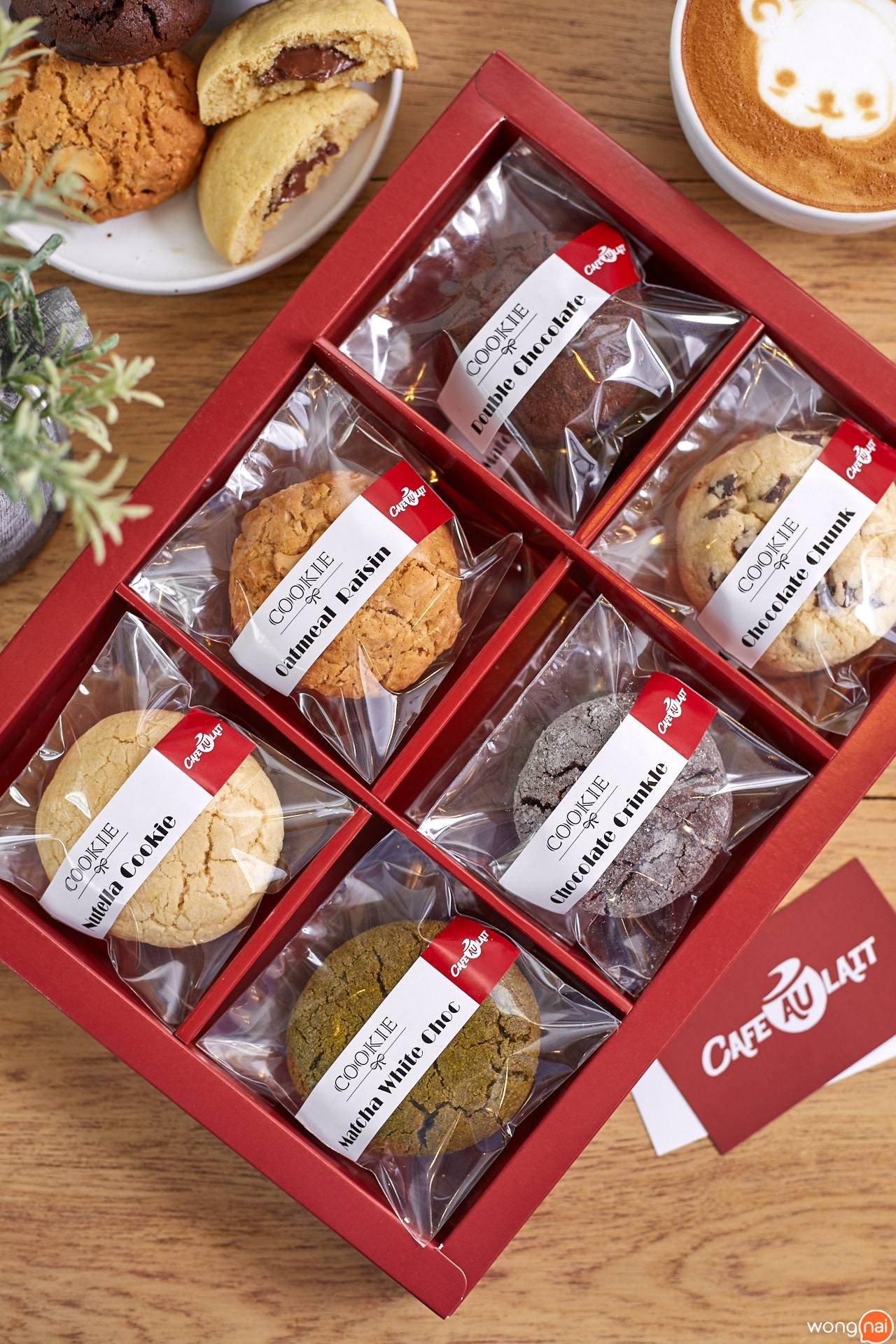 เมนู “Soft Cokkies” ของร้าน Cafe au Lait BKK