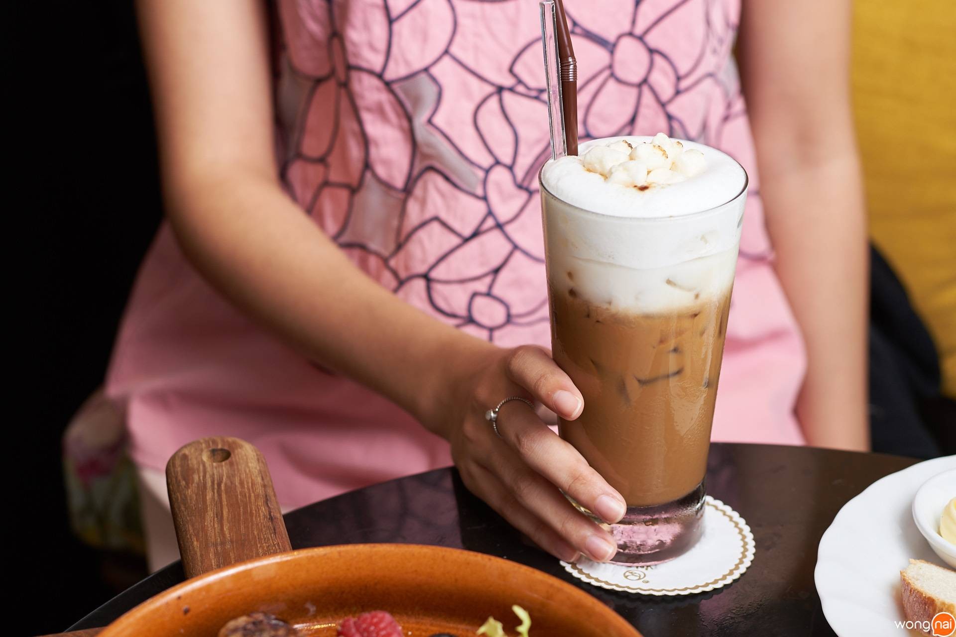 Iced Butter Scotch Cappuccino ร้าน La Baguette
