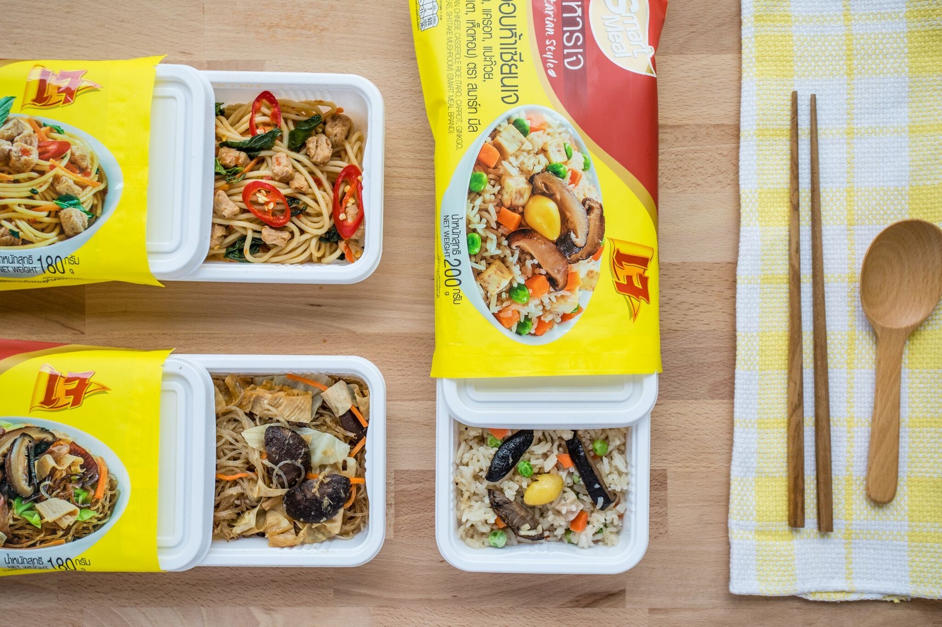 เมนูอาหารเจของ CP Smart Meal