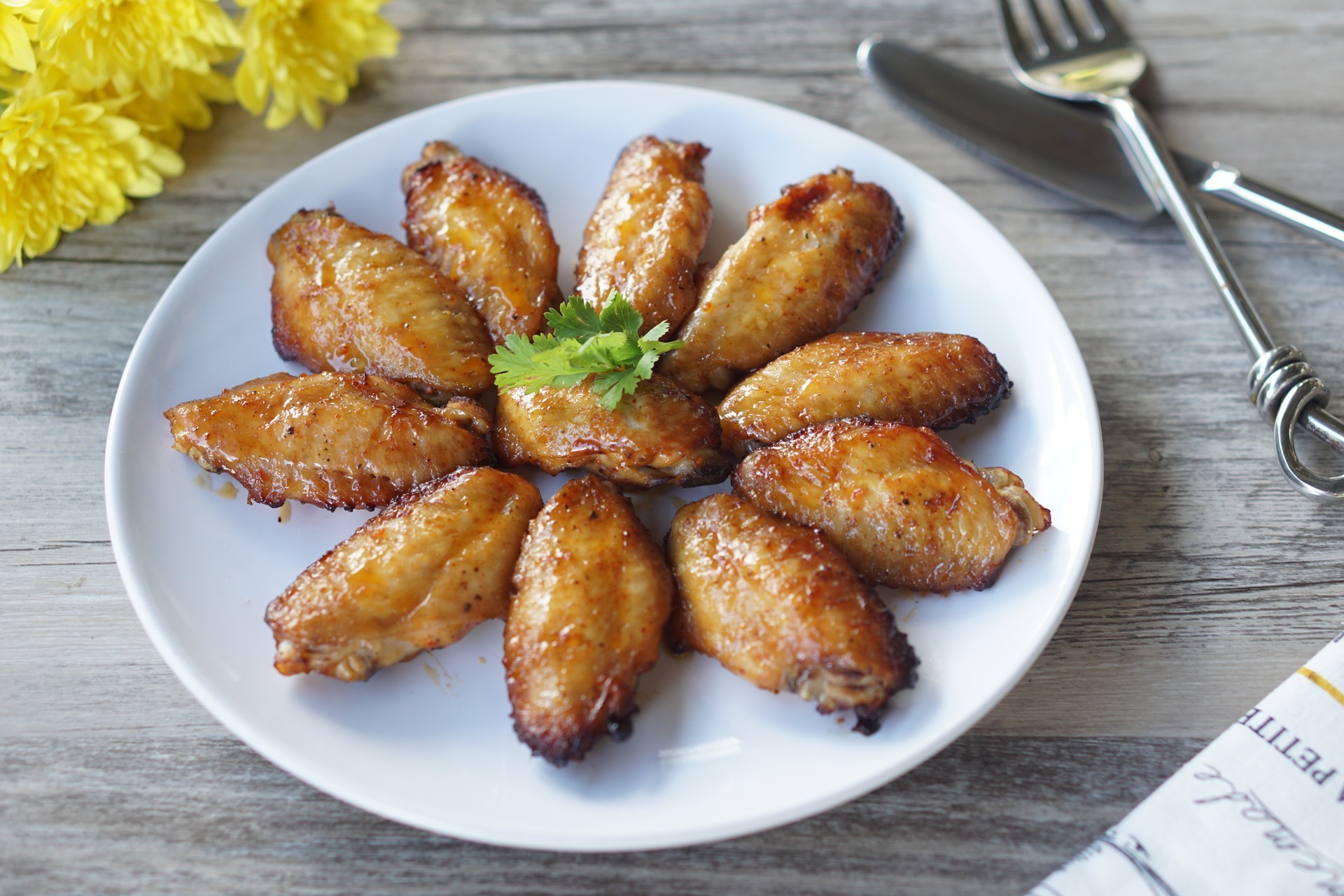เมนู ปีกไก่นิวออร์ลีนส์