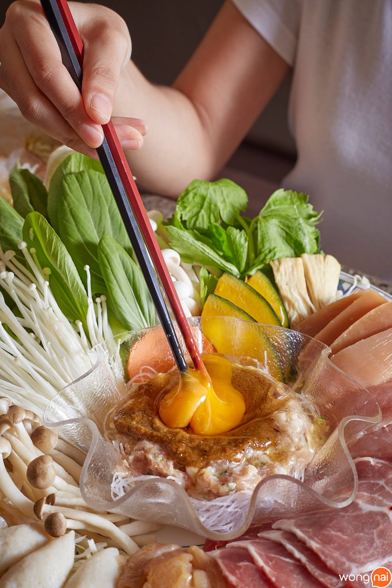 ชุดตอกไข่วาไรตี ของร้าน MK Restaurants