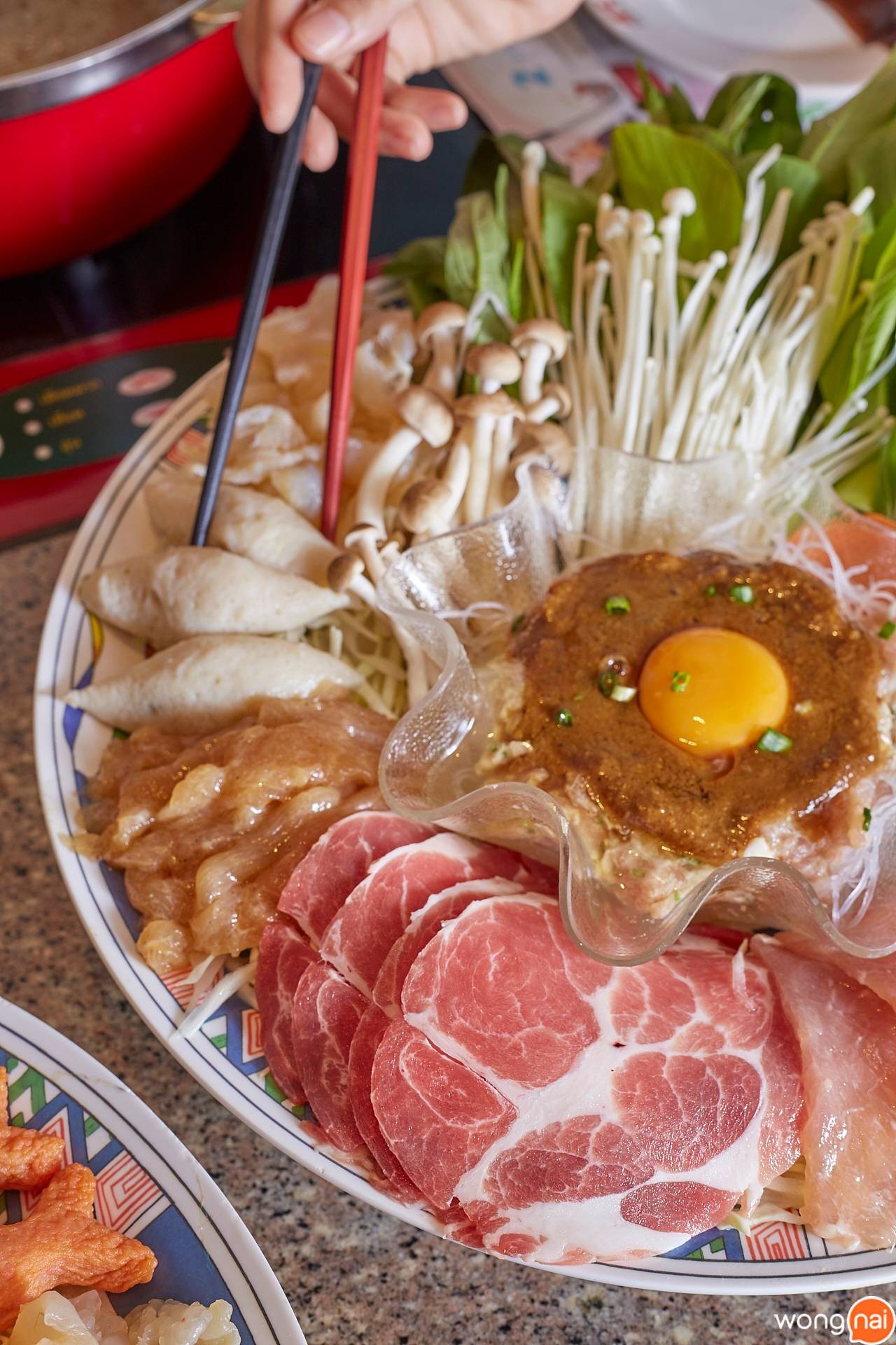 ชุดตอกไข่วาไรตี ของร้าน MK Restaurants