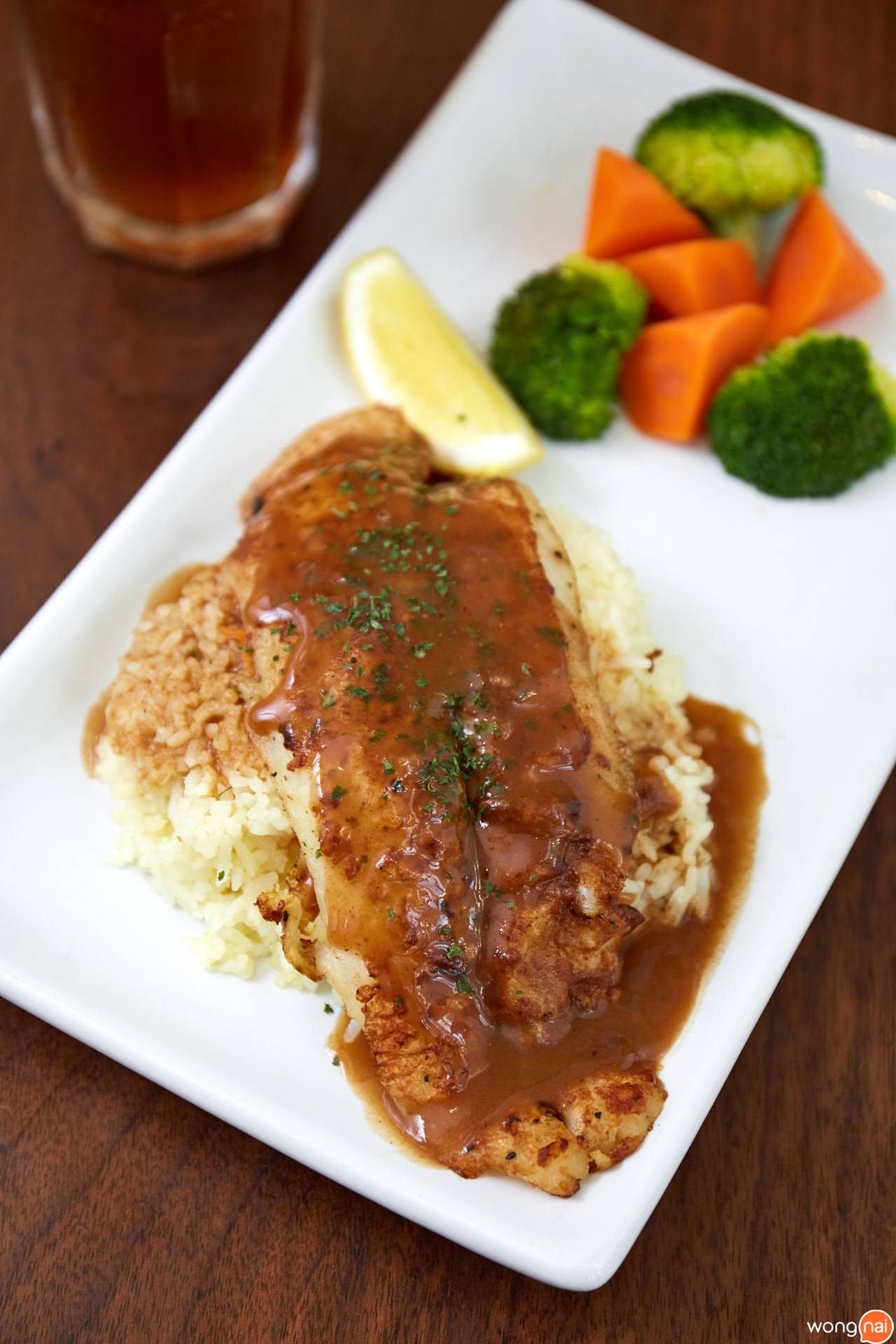 Grilled Glory Dory ของร้าน The Manhattan Fish Market