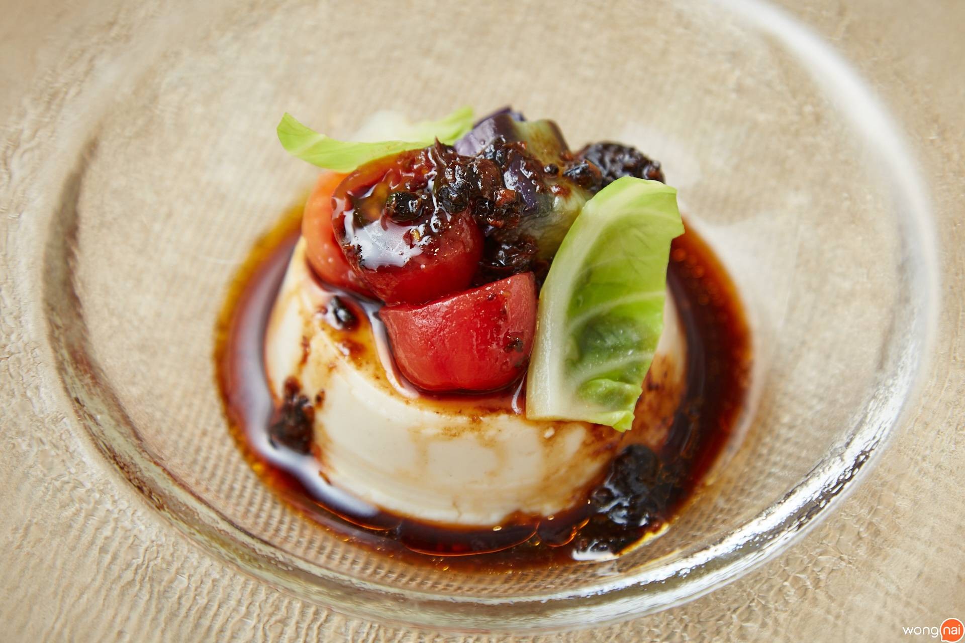 เมนู “Sesame Pudding” ของร้าน “Miyu Ginza”