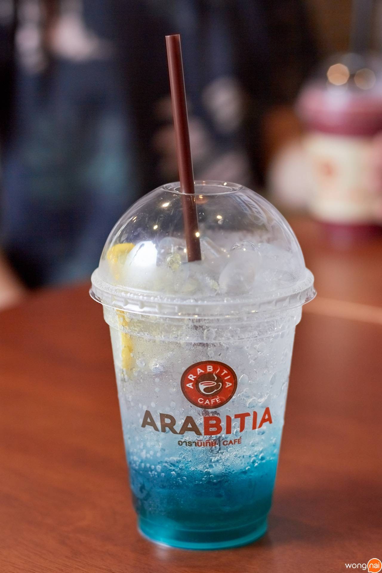 เมนู “Blue Lemon Italian Soda” ของร้าน ARABITIA