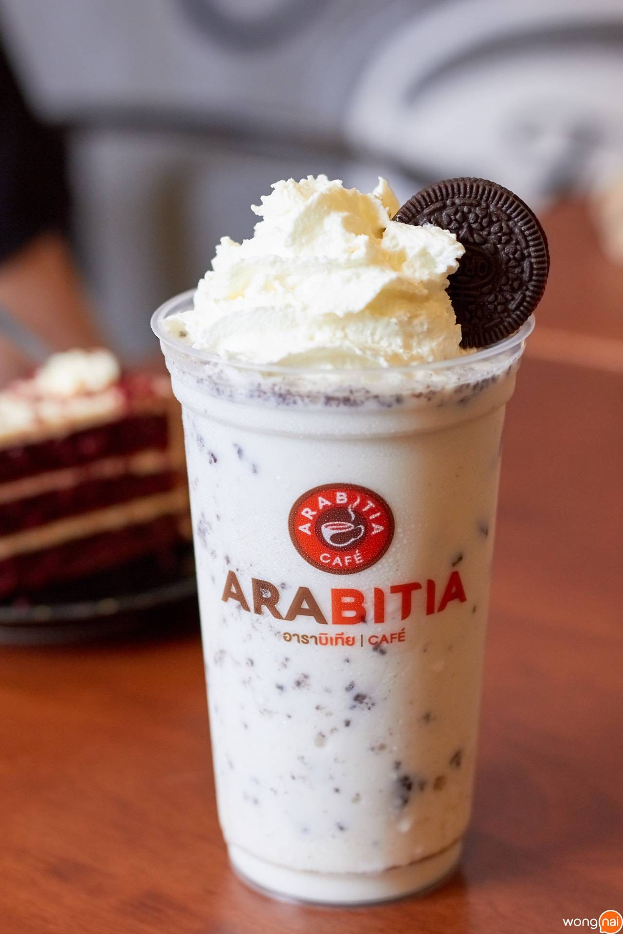 เมนู “นมสดโอริโอ้ปั่น” ของร้าน ARABITIA