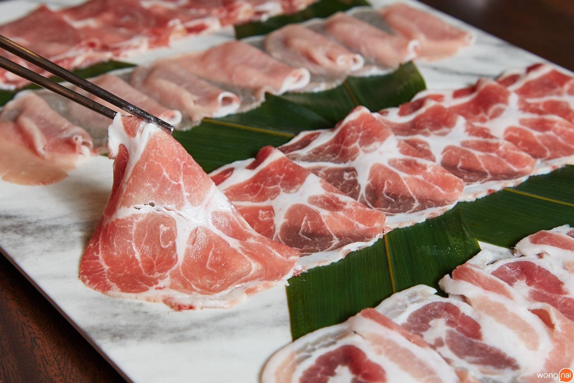 Super Set Pork ของร้าน Shuushabu