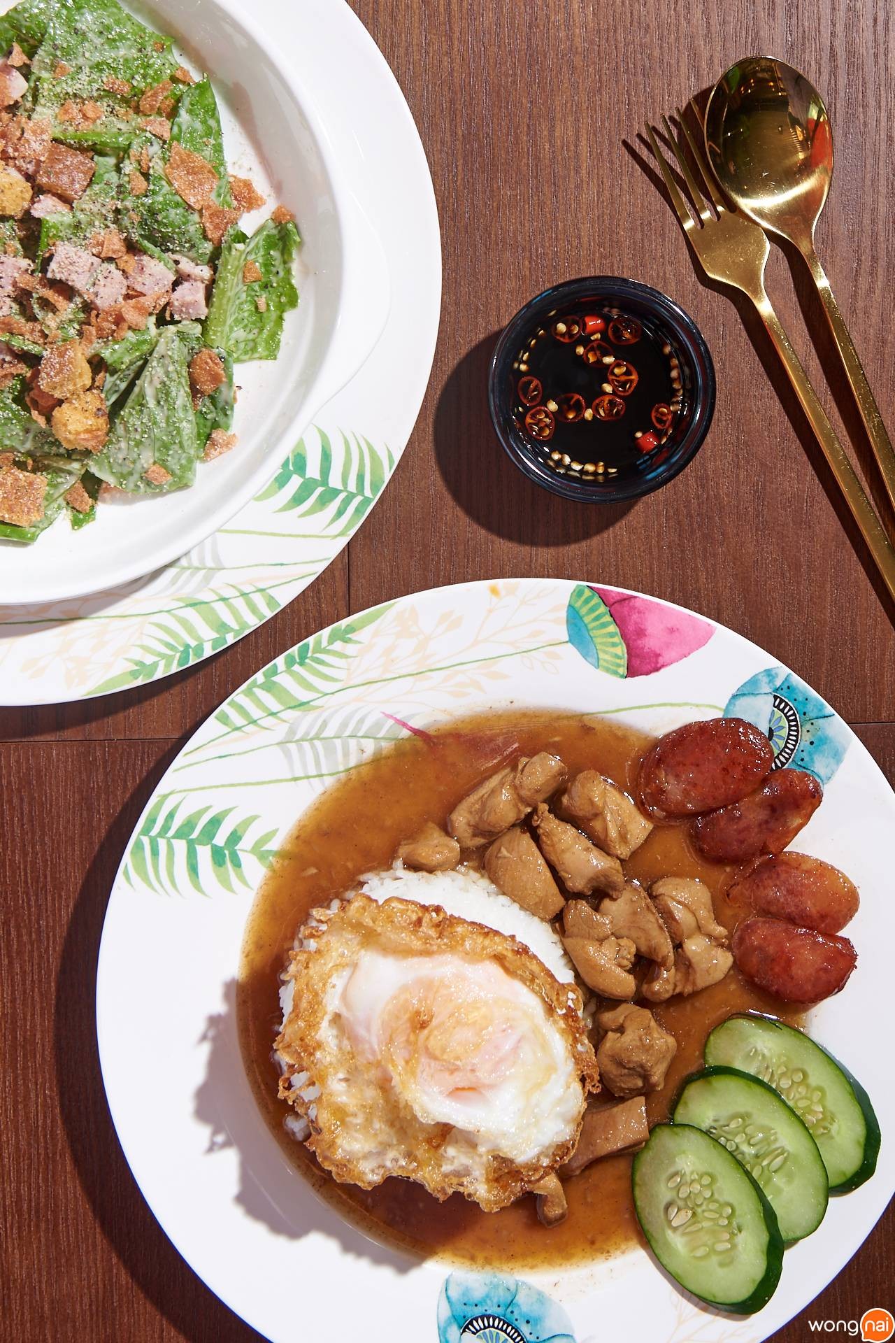 ข้าวหน้าไก่ inner cafe