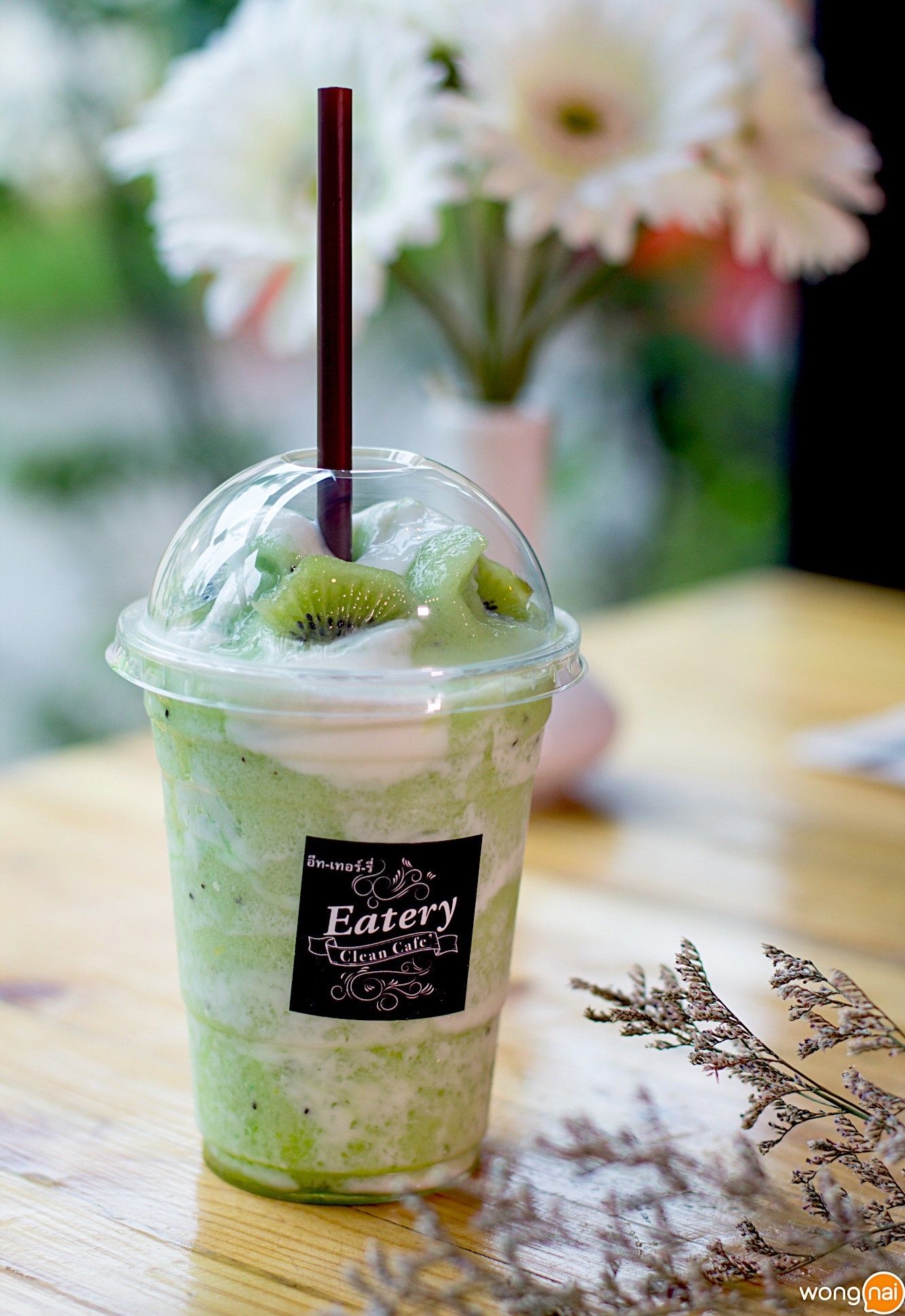 น้ำกีวีปั่น ร้าน Eatery Clean Cafe หาดใหญ่