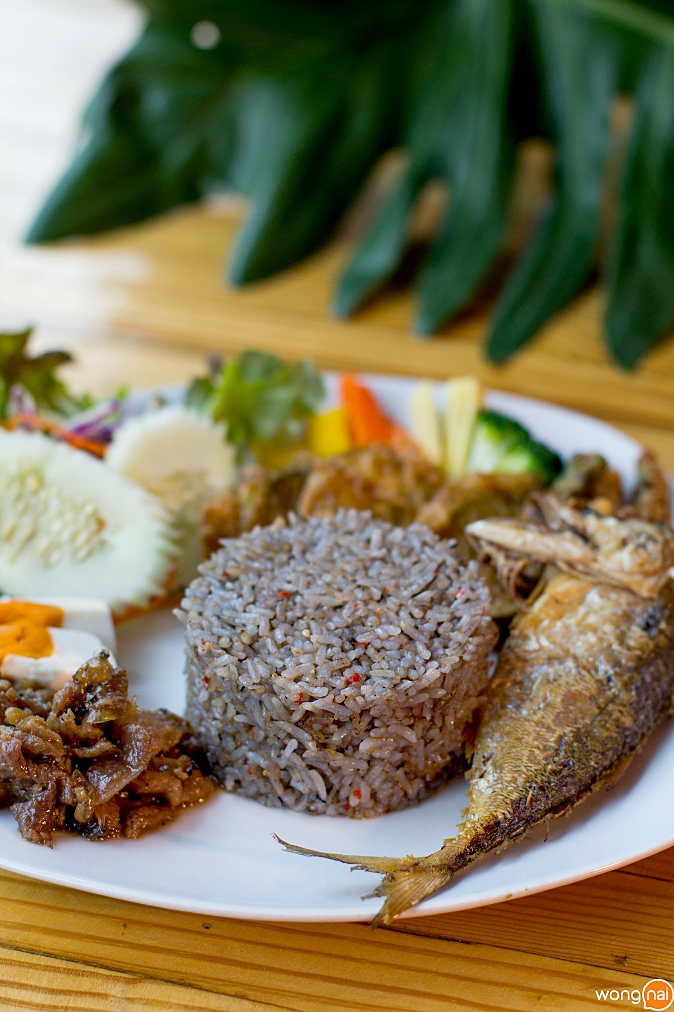 ข้าวผัดน้ำพริกลงเรือ ร้าน Eatery Clean Cafe หาดใหญ่