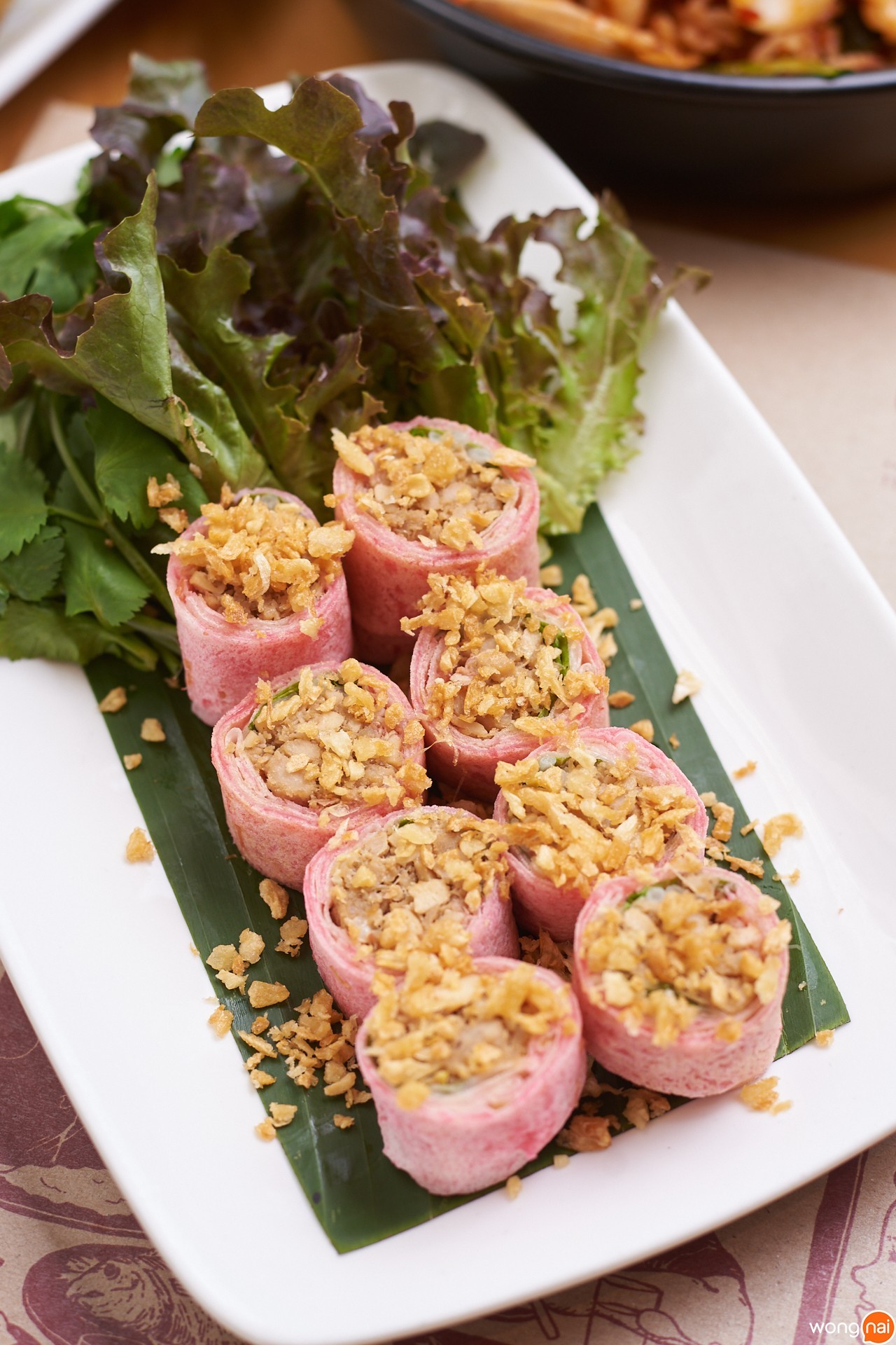 เปาะเปี๊ยะเสวย ของร้าน Savoey
