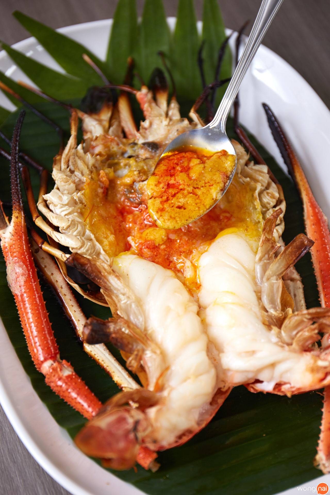 กุ้งแม่น้ำจัมโบ้ ของ ร้าน กุ้งทอง