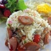 ข้าวผัดไส้กรอกเวียนนา