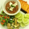 น้ำพริกปูแซลมอลย่าง 165บาท