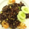 ข้าวผัดกุ้ง(ข้าวกล้องงอก) 105บาท