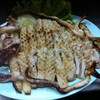 หมึกหอมย่างร้อนๆเนื้อกรอบอร่อย