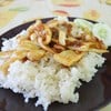 ข้าวปลาหมึกกระเทียม